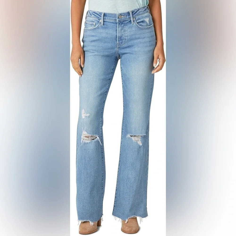 Lucky Brand Women’s Boyfriend High Rise Flair Light Wash Jean
